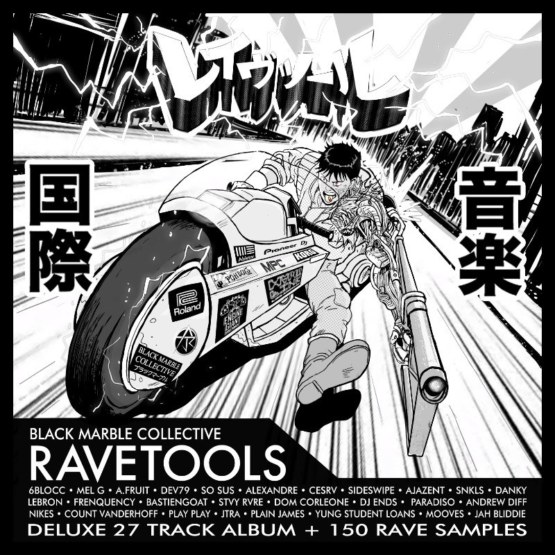 RAVETOOLS Black Marble Collective